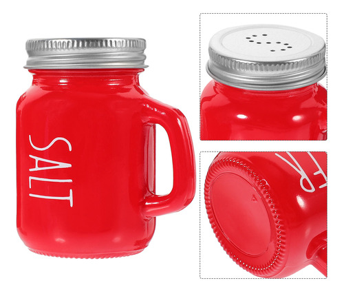 Dispensador De Especias De Cocina Con Coctelera De Vidrio, 2