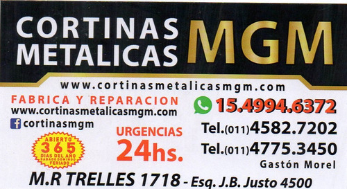 Imagen 7 de 10 de Reparacion De Cortinas Metalicas Y De Enrollar Servicio 24hs