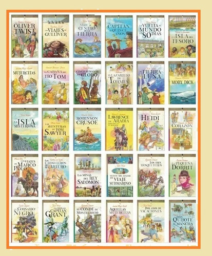 Libros Clásicos Juveniles. Td. Lote X10u.