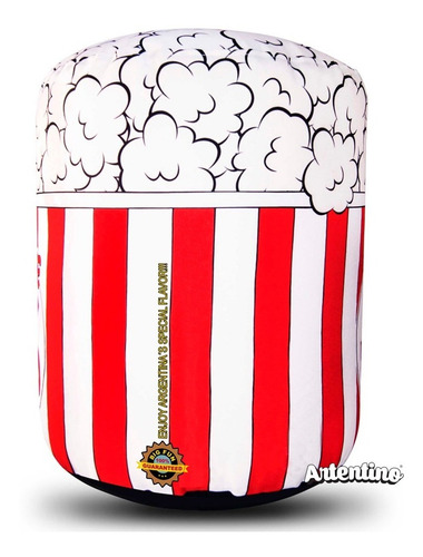 Imagen 2 de 4 de Puff Sillón Banco Deco Regalo Original Infantil Pochoclo