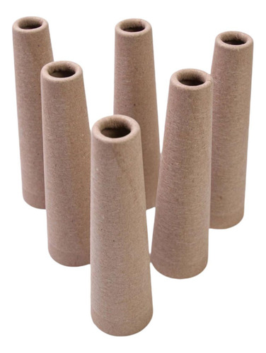 6 Pçs Carretel De Papel Enrolador Tubos De Papel Fio Bola