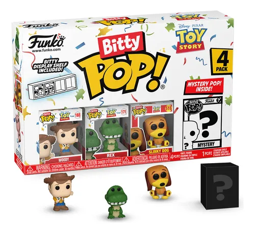 comprar Funko Pop Figura 10cm Bitty Pop Toy Story Woody 4pk