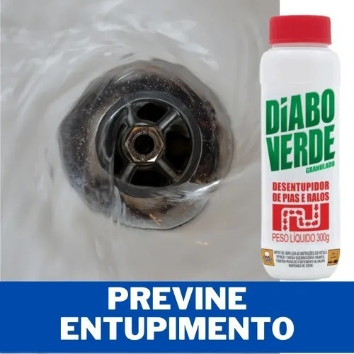 Kit 6 Diabo Verde Granulado 300g