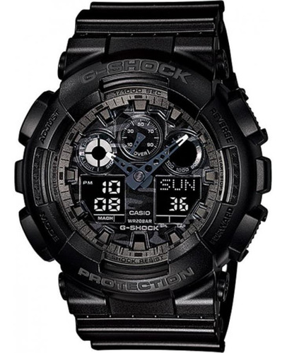 Relógio Casio Masculino Ref: Ga-100cf-1adr G-shock Anadigi