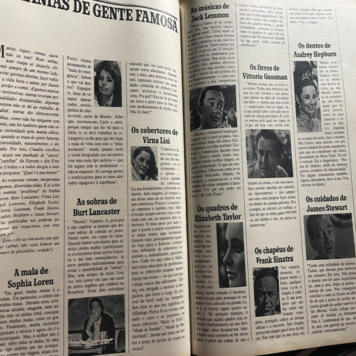 Revista Cláudia Ano 65 Sean Connery Jean Shrimpton Moda (Usado)
