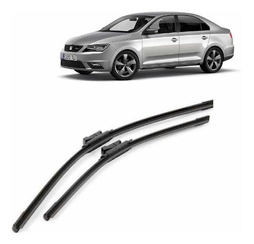 Par Plumas Limpiaparabrisas Seat Toledo 2013/2019 + Regalo!