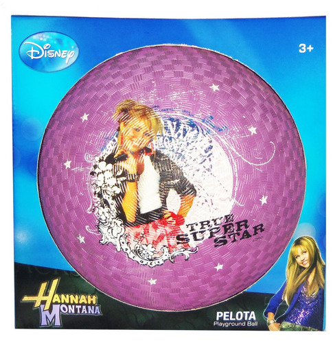 Pelota De Caucho Hannah Montana