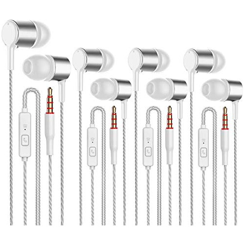 Gieeu Auriculares In-ear Con Control Remoto Y Micrófono, Son