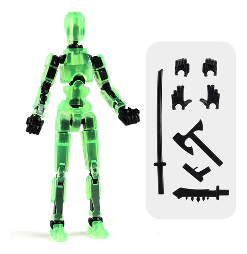 9 Pieces 3d Movable Joints Model Lucky 13 Dolls
