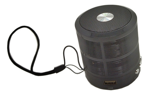 Imagem 3 de 6 de Kit 10 Mini Caixa De Som Portátil Bluetoot Mp3 Ws-887 Preta