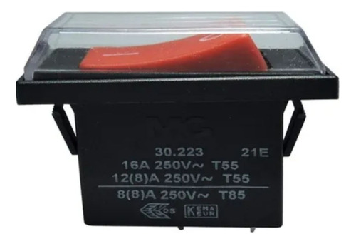 Kit 15 Botões Chave Geral E Interruptor P/ Maquinas Bermar