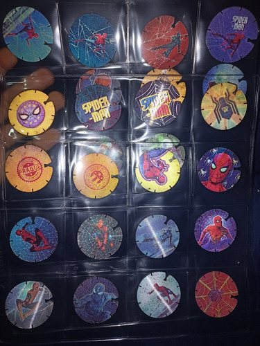Colección Tazos Spiderman 3d 25/25 (Usado)