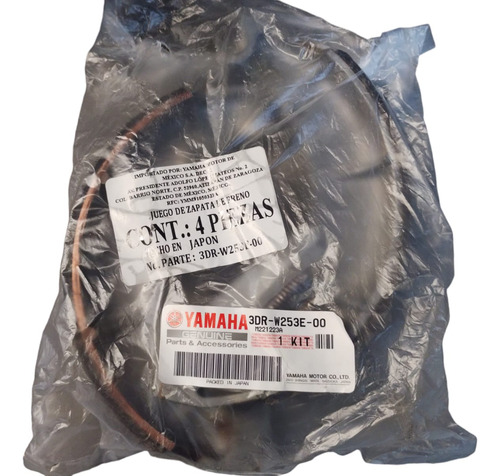 Balata Trasera Original Yamaha Vstar-650cc