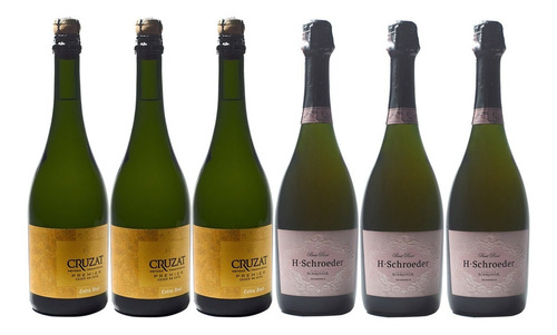 Champagne Cruzat Schroeder Premium Mix Caja X6