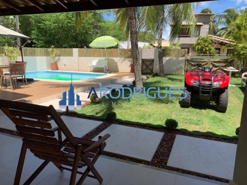 Linda Casa À Venda Em Guarajuba - Localizada Perto Do Mar - Ca00458