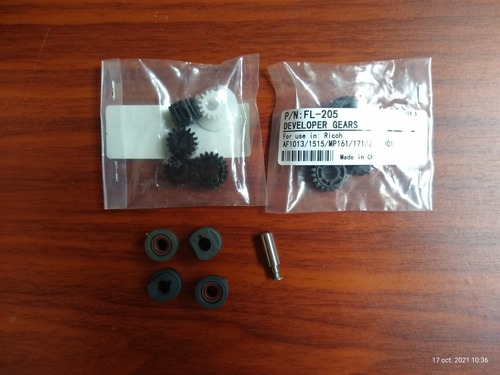 Imagen 1 de 1 de Kit De Engranajes ,bujes Y Eje Unidad (pcu) Ricoh Mp 171-301