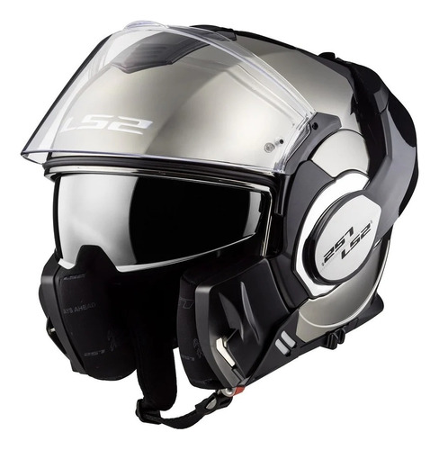 Casco Para Moto Single Mono Cromado