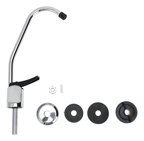 Grifo De Lavabo Con Cuello De Cisne De Cobre, G1/4 Pulgadas