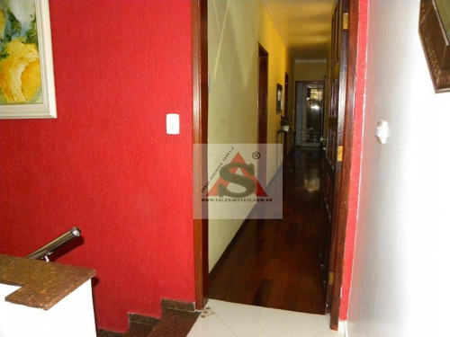 Sobrado Com 3 Dormitórios, 242 M² - Venda Por R$ 820.000,00 Ou Aluguel Por R$ 5.500,00/mês - São João Clímaco - São Paulo/sp - So3985