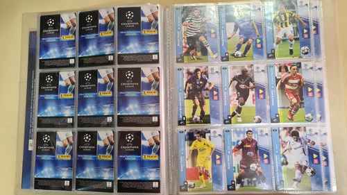 Uefa 2008/2009 Album De Figurinhas Completo Na Pasta