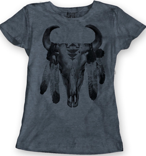 Life Is Strange Horn Skull Blusa Dama Rott Wear