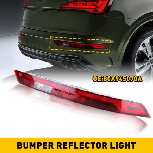 Right Side For 18-21 Audi Q5 Rear Bumper Light Lower Tai Ggg