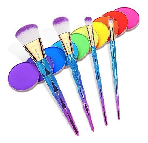 Brochas De Maquillaje - Emaxdesign Makeup Brushes 7 Pieces C
