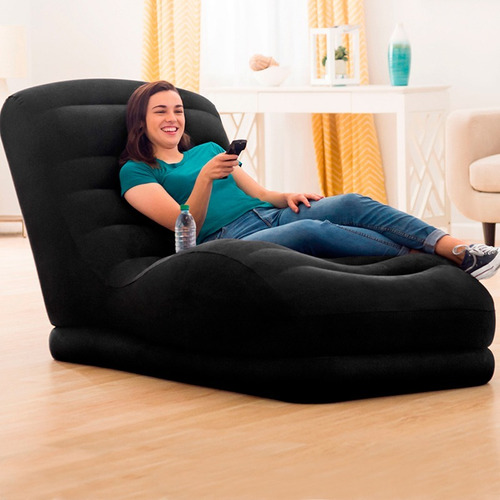 Sillon Puff Inflable Intex Importado Mega Lounge Relax Fact