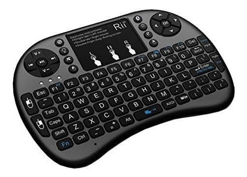 Rii I8 Fmkbtl1-iv1 + Teclado Bt Mini Bluetooth Touchpad Con