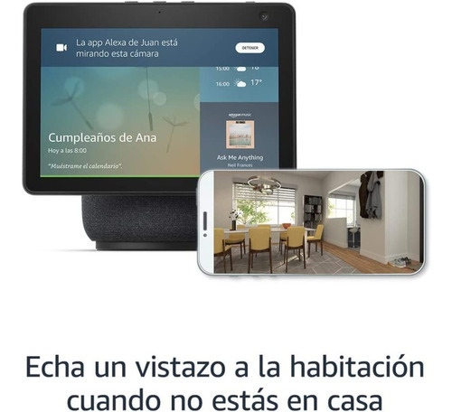 Echo Show 10 Pantalla Inteligente Hd Con Movimiento Y Alexa Color Blanco