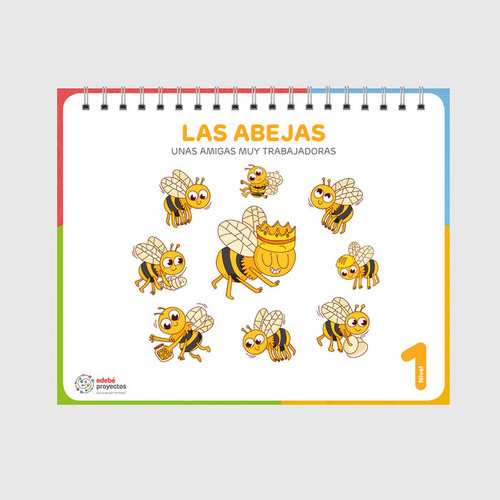 Las Abejas (unas Amigas Muy Trabajadoras), De Aa.vv., Vol. 1. Editorial Edebe, Tapa Blanda En Español