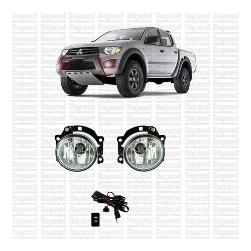 Kit Neblinero Mitsubishi L200 Work 2008