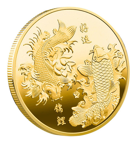 Moneda De La Koi China, Artesanía, Regalo De Recuerdo,