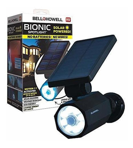 Bell + Howell 2963 Bionic Spotlight Solar Spot Sensor De Mov