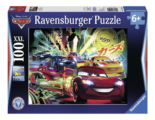 Ravensburger Rompecabezas Cars Neón 100 Pza Xxl