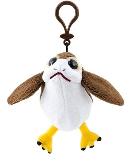 Star Wars Porg - Llavero De Peluche