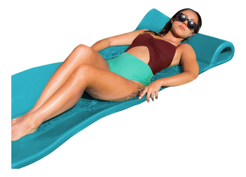 Pool Mate Flotador Grande De Espuma Para Piscina, Verde Azu