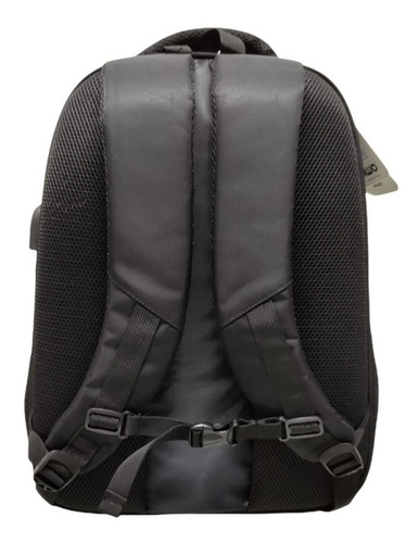 Imagen 3 de 10 de Mochila Biwo Urbana Porta Notebook Unisex Premium Reforzada