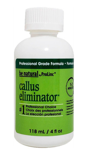 Eliminador De Callos / Callus Eliminator Be Natural 4 Oz 