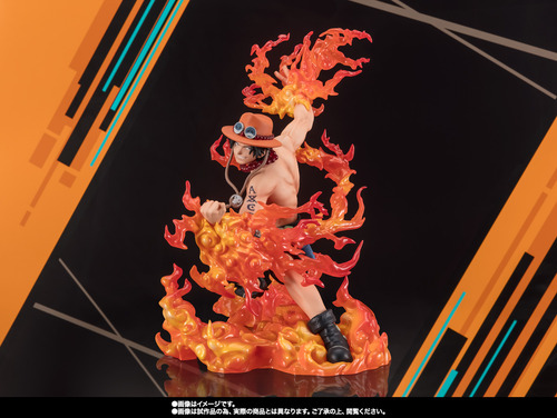 Portgas D Ace Figuarts-zero Extra Battle Bounty Rush 5th Anv (Usado)
