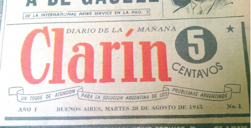 Diario Clarín 1945