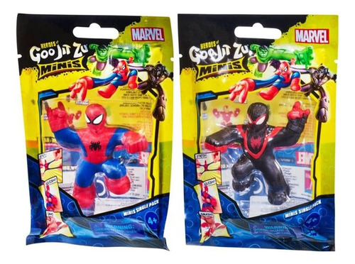 Heroes Of Goo Jit Zu Marvel Mini Series - Figuras De Acción