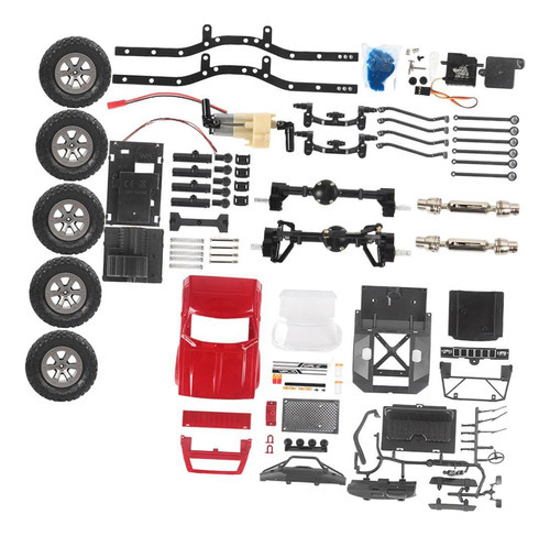 Camión Rc Car Con Eje 1:16 Sin Montar Para Adolescente C14mk