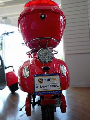 New Vespa Vintage Sunra Electrico Scooter Moto 3000w Litio M