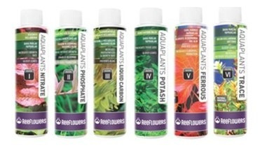 Reeflowers Aquaplants Combo Suplemento  Plantado 6x85 Ml