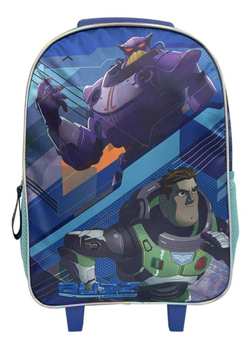 Mochila Escolar Con Ruedas Buzz Lightyear 