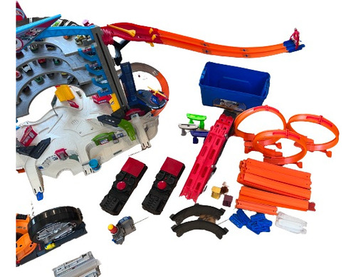 Garage Hotwheels, Pista, Tracks, Accesorios Y Coches (Usado)