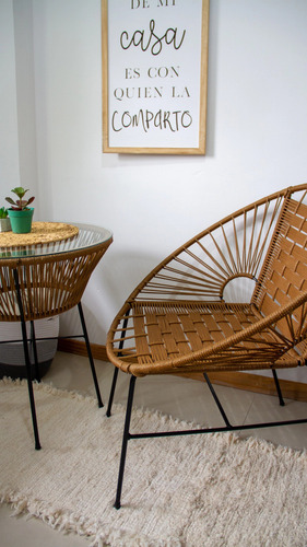 Silla Capri Entrelazada X2 / Envío A Todo El Pais Marrón