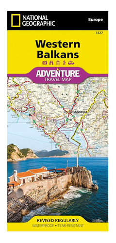 Libro: Mapa De Los Balcanes Occidentales (national Geographi