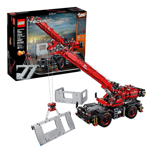 Lego Technic 42082 Kit De Construcción De Grúa Para Terreno